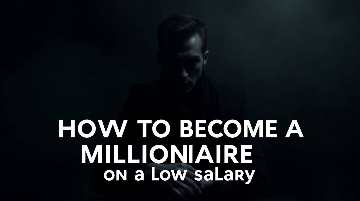 Low Salary Millionaires – How to Earn a Million Dollars on a Low Income